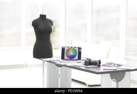 Creative Studio Designer. Foto mit Kopie Raum Stockfoto