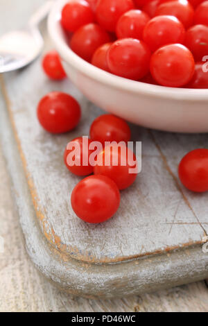 Baby tomato tomberries Stockfoto