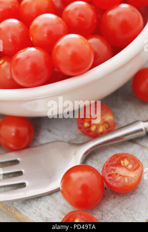 Baby tomato tomberries Stockfoto