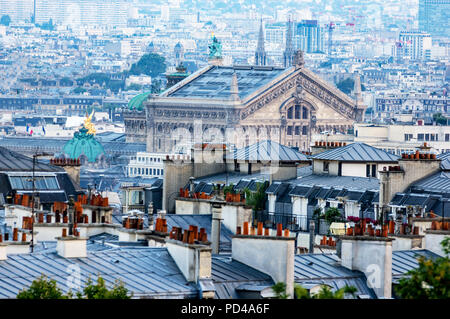 Oper Gannier vom Montmartre - Paris, Frankreich Stockfoto