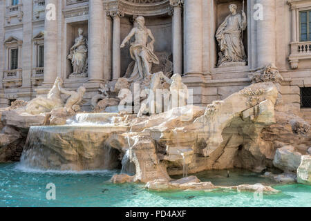 Fontana di Trevi Italien Stockfoto