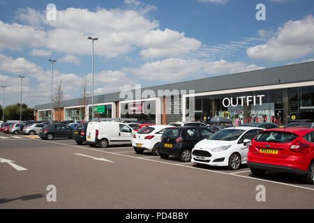 Gallagher Retail Park, Cheltenham Stockfoto