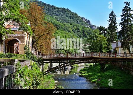 Baile Herculane Altstadt Stockfoto