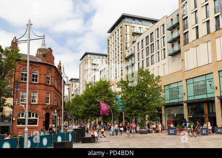 Hayes Place, Cardiff City Centre Stockfoto