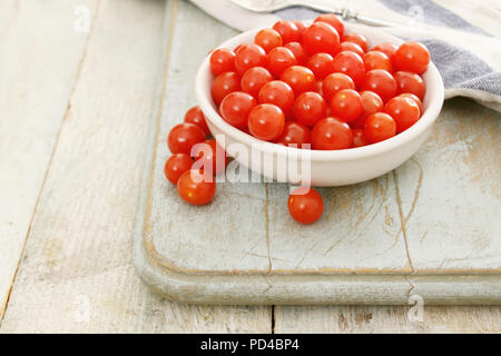 Baby tomato tomberries Stockfoto