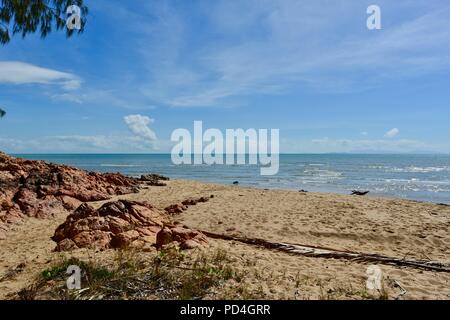 Strand Szenen aus Toomula, Queensland, Australien Stockfoto