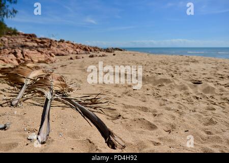 Strand Szenen aus Toomula, Queensland, Australien Stockfoto