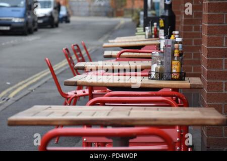 Manchester City Centre, street photography, Alltag Stockfoto