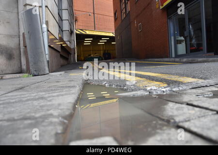 Manchester City Centre, street photography, Alltag Stockfoto