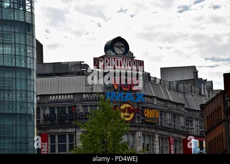 Manchester Printworks, Mai 2018 Stockfoto