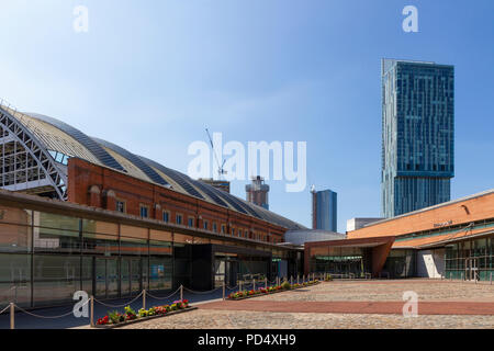 Manchester Central, früher G-Mex Exhibition Centre in Manchester. Stockfoto