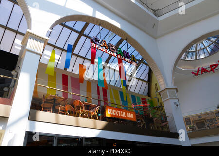 Cabana brasilianische Barbecue Restaurant im Corn Exchange, Manchester. Stockfoto