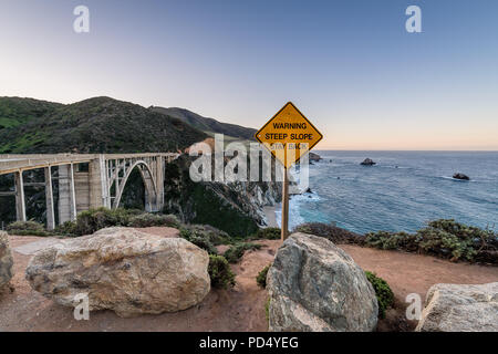 Big Sur und die Küste von Kalifornien Stockfoto