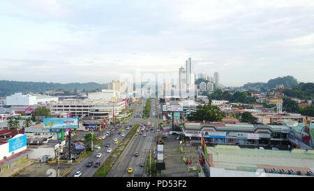 PANAMA CITY, Panama - 14.September 2017: Panama City ist die modernste Stadt in Mittelamerika. Stockfoto