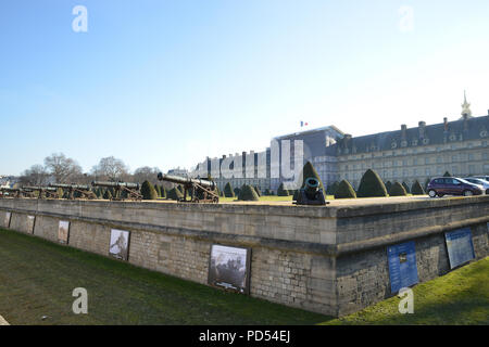 PARIS, Frankreich - Januar 18, 2017: Das Musée d'Orsay ist ein Museum in Paris, Frankreich, auf dem linken Ufer der Seine. Stockfoto