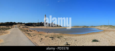 Leuchtturm von Trafalgar, Spanien Stockfoto