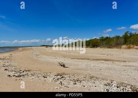 Strand Szenen aus Toomula, Queensland, Australien Stockfoto