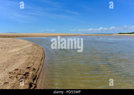 Strand Szenen aus Toomula, Queensland, Australien Stockfoto