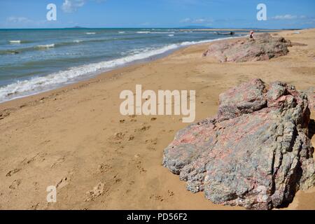 Strand Szenen aus Toomula, Queensland, Australien Stockfoto