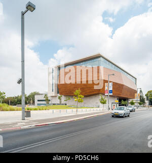 Israel, Ramat Aviv - 3. August 2018: Außenansicht des Steinhardt Museum der Naturgeschichte, Universität Tel Aviv, Stockfoto