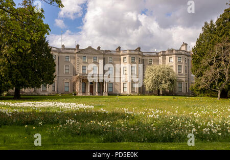 Farmleigh House, Phoenix Park, Dublin einmal vom Guinness Familie nun von der irischen Regierung als Gästehaus für Staatsbesuche verwendet. Stockfoto