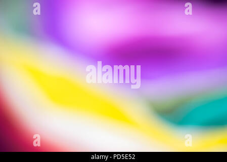 Bunt leuchtende Farben defokussiertem Hintergrund Textur Stockfoto
