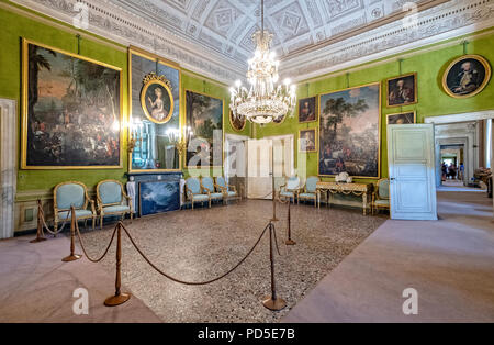 Italien Piemont Racconigi-sabauda Residences - Schloss - Royal Apartments Stockfoto