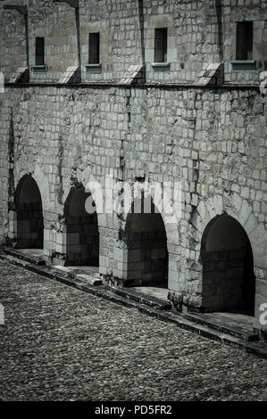 Santo Domingo de Guzman Kloster, Kreuzgang, Oaxaca, Mexiko Stockfoto