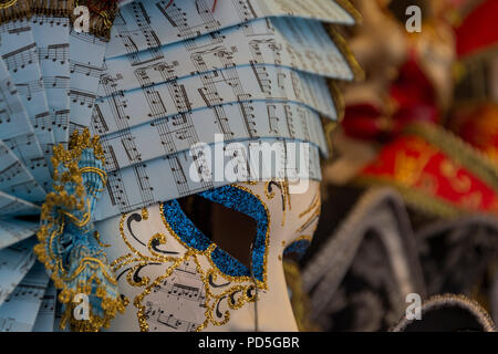 Venezianische Maske Stockfoto