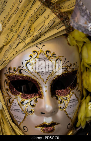 Venezianische Maske Stockfoto