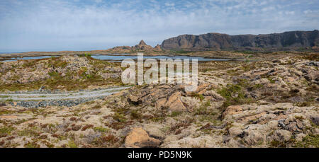 Leka Island, Norwegen. Stockfoto