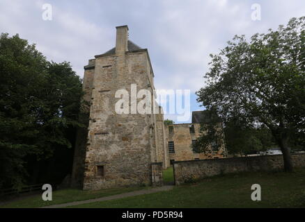 Kinneil Haus Bo'ness Schottland Juli 2018 Stockfoto