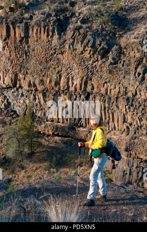 Blick vom Scout Camp Trail, Studie Wildnisgebiet Steelhead fällt Deschutes Wild und Scenic River, Oregon Stockfoto