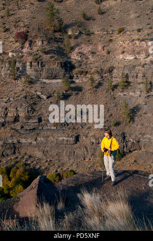 Blick vom Scout Camp Trail, Studie Wildnisgebiet Steelhead fällt Deschutes Wild und Scenic River, Oregon Stockfoto