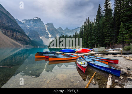 Moraine Lake Stockfoto