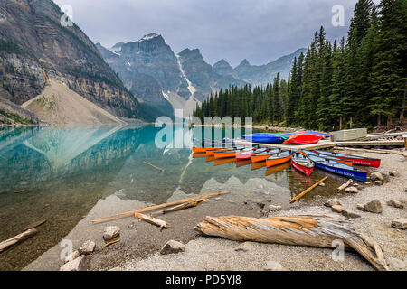 Moraine Lake Stockfoto