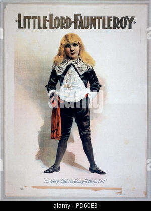 Der kleine Lord ca 1888 Stockfoto