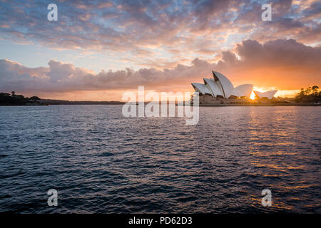 Von Dawes Point Dawn Stockfoto