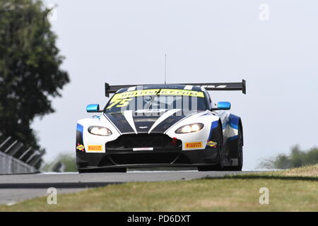 Britische GT Meisterschaft Brands Hatch Stockfoto