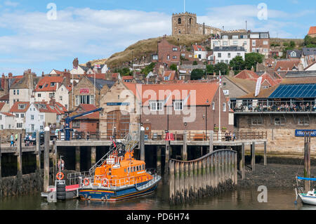 Whitby. North Yorkshire. Abtei. Stockfoto