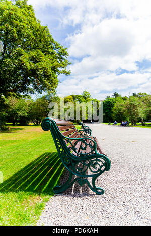 DUBLIN, Irland - August 4th, 2018: Blick auf die Iveagh Gardens in Dublin City Center shot in vollen Sommer Stockfoto