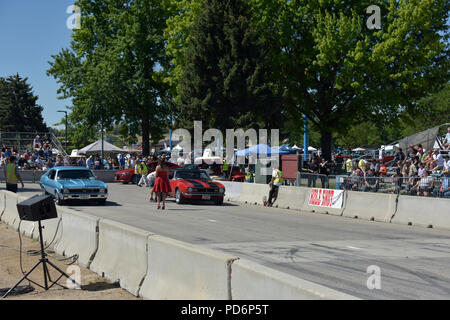 Holeshot Staatsangehörigen, Drag Race, Boise, Idaho, USA Stockfoto