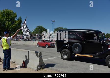 Holeshot Staatsangehörigen, Drag Race, Boise, Idaho, USA Stockfoto