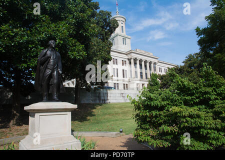 Das Tennessee State Capitol Building, Nashville, Tennessee, USA Stockfoto