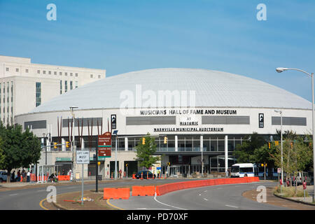 Die Musiker Hall of Fame und Museum, Nashville, Tennessee, USA Stockfoto