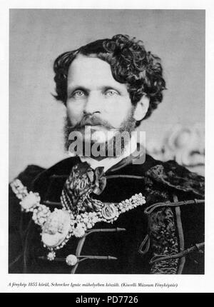 Andrássy Gyula Foto. Stockfoto