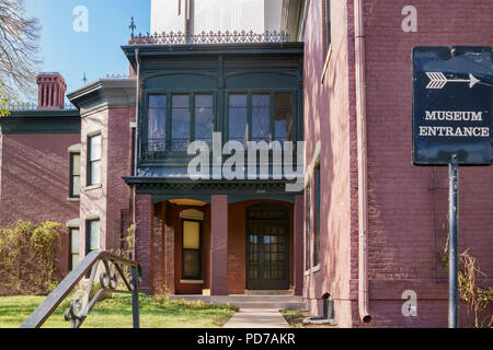 Denver, 3. Mai: Außenansicht des Byers-Evans House Museum am 3. Mai 2017 in Denver, Colorado Stockfoto