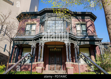 Denver, 3. Mai: Außenansicht des Byers-Evans House Museum am 3. Mai 2017 in Denver, Colorado Stockfoto