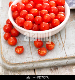 Baby tomato tomberries Stockfoto