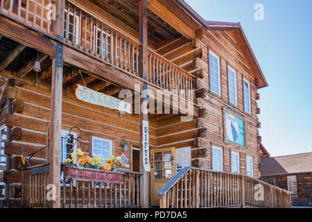Fairplay, 4. Mai: Die historische South Park City am 4. Mai 2017 an Fairplay, Colorado Stockfoto